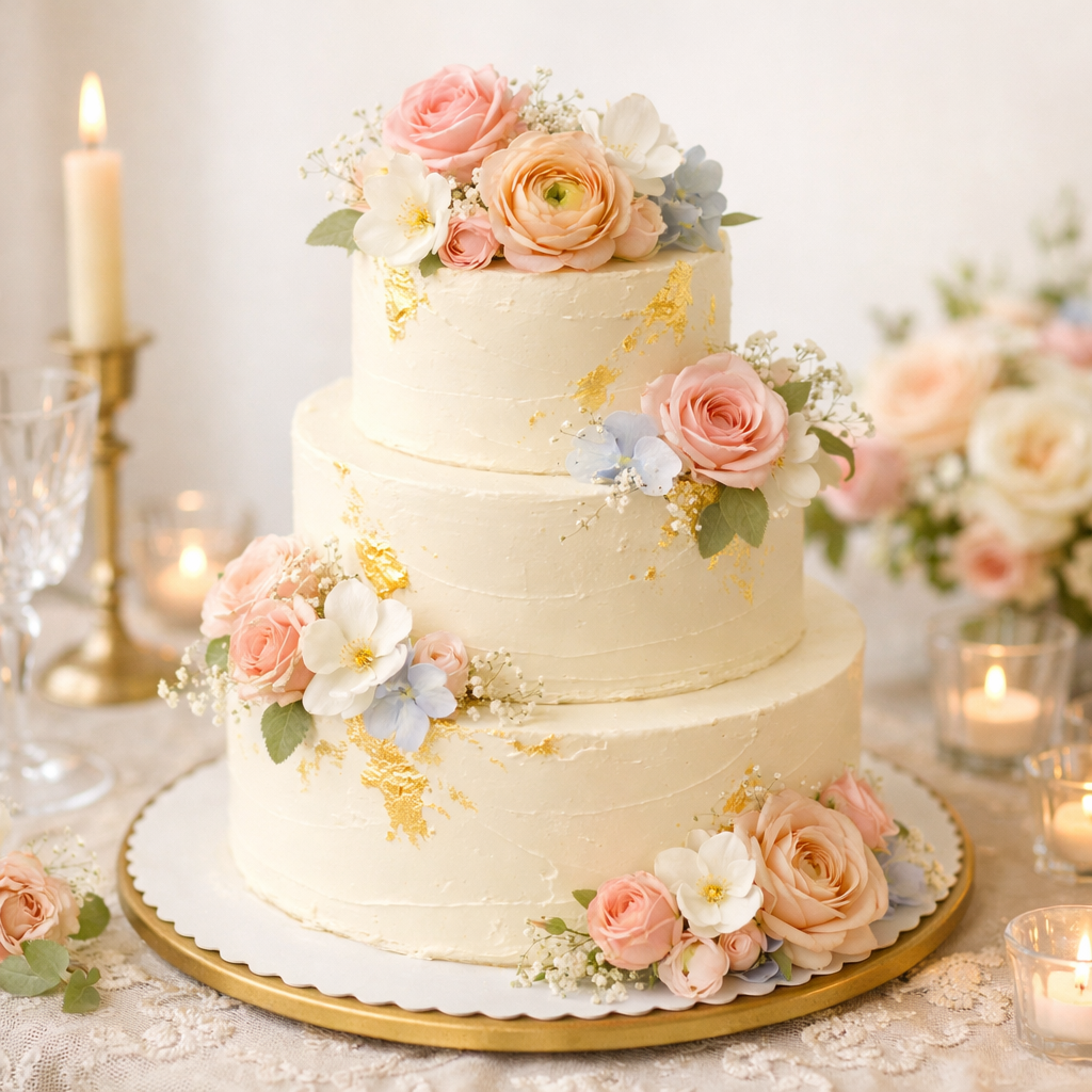 Düğün Pastası ve İkramlar